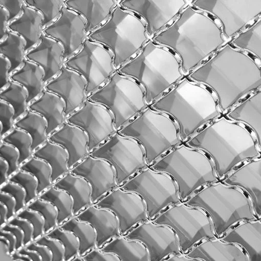 04-06 Chrysler Sebring Mesh Grille-Chrome- Bently Style