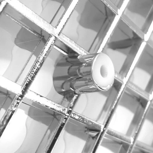 04-06 Chrysler Sebring Mesh Grille-Chrome- Bently Style