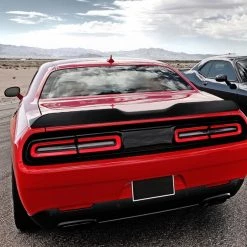 08-17 Dodge Challenger Spoiler- Hc Style- Matte Black