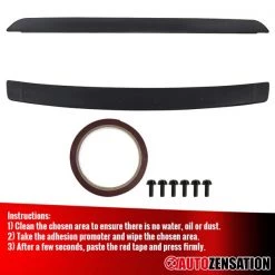 Spec-D Tuning 08-17 Dodge Challenger Spoiler- Sp Style- Matte Black 3 08-17 Dodge Challenger Spoiler- Sp Style- Matte Black