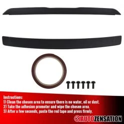 08-17 Dodge Challenger Spoiler- Srt Style- Matte Black