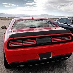 08-17 Dodge Challenger Spoiler- Srt Style- Matte Black