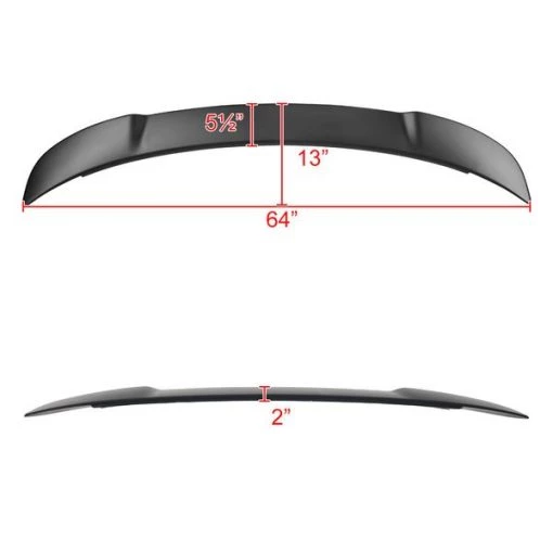 15-21 DODGE CHARGER MATTE BLACK SPOILER