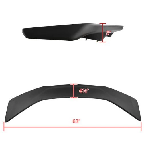 16-19 Chevrolet Camaro Zl1 Style Spoiler- Matte Black
