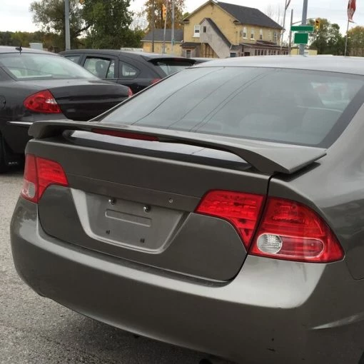 06-09 Honda Civic Abs Spoiler With LED