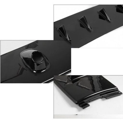 03-05 Mitsubishi Evo Vortex Generator Roof Spoiler – Gloss Black