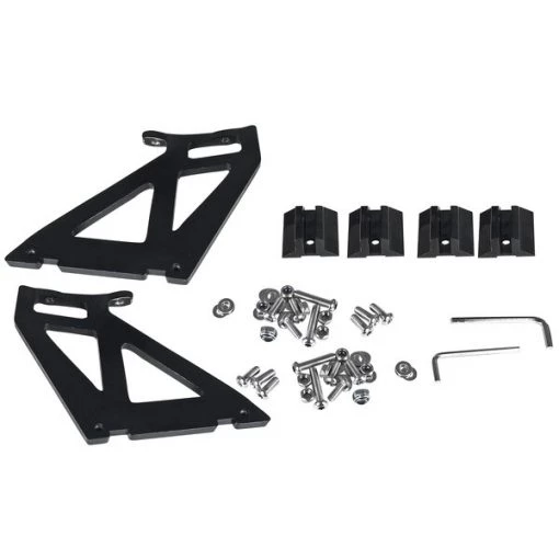 All All All 001 Style Double Deck Spoiler Black