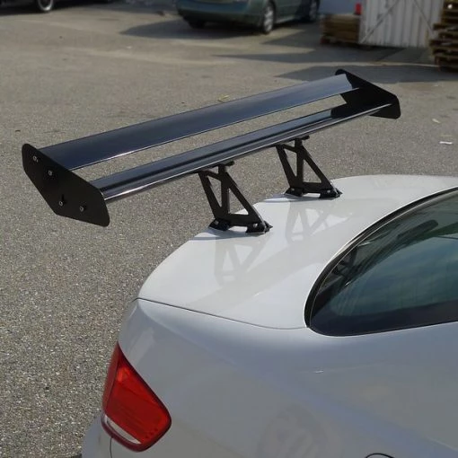 All All All 001 Style Double Deck Spoiler Black