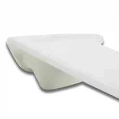Spec-D Tuning 08-15 Mitsubishi Lancer Abs Spoiler White 5 08-15 Mitsubishi Lancer Abs Spoiler White
