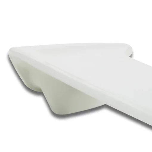 08-15 Mitsubishi Lancer Abs Spoiler White