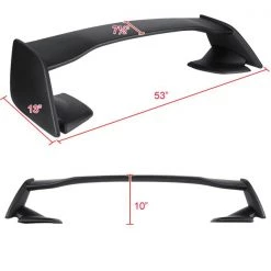 08-14 Subaru Wrx Sedan- Sti Style Spoiler- Matte Black