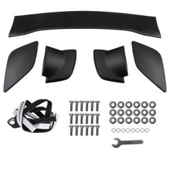 08-14 Subaru Wrx Sedan- Sti Style Spoiler- Matte Black