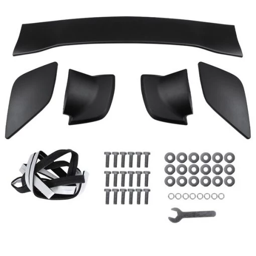 08-14 Subaru Wrx Sedan- Sti Style Spoiler- Matte Black