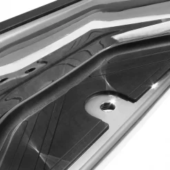 92-14 Ford Econoline Rear Bumper Step-Chrome- Without Sensor Hole