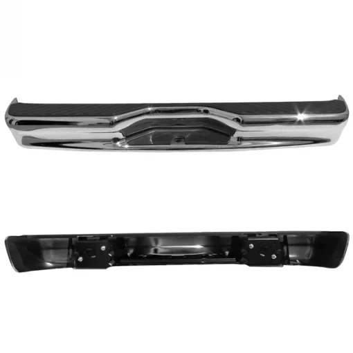 92-14 Ford Econoline Rear Bumper Step-Chrome- Without Sensor Hole