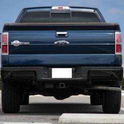 Spec-D Tuning 09-14 Ford F150 Pickup Rear Bumper Step, SRB-F15009SPBK-FS 9 09-14 Ford F150 Pickup Rear Bumper Step, SRB-F15009SPBK-FS
