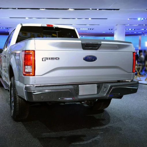 15-17 Ford F150 Rear Bumper-Chrome