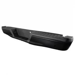15-17 Ford F150 Rear Bumper-Black With Parking Sensor Holes