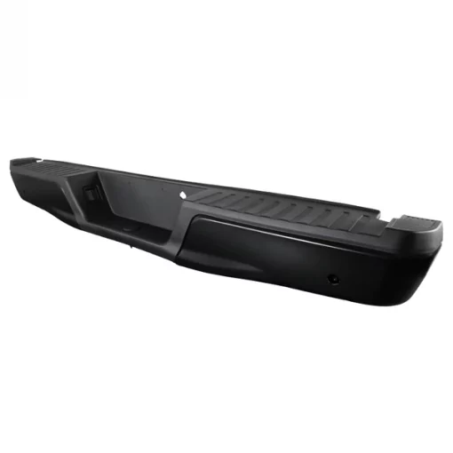 15-17 Ford F150 Rear Bumper-Black With Parking Sensor Holes