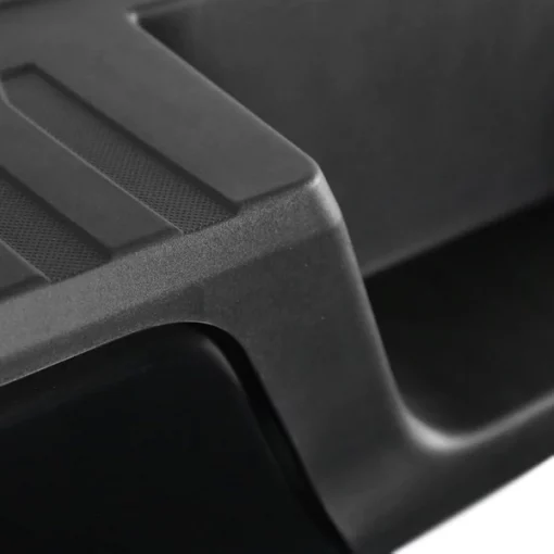 15-17 Ford F150 Rear Bumper-Black With Parking Sensor Holes