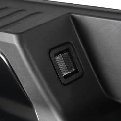 15-17 Ford F150 Rear Bumper-Black With Parking Sensor Holes