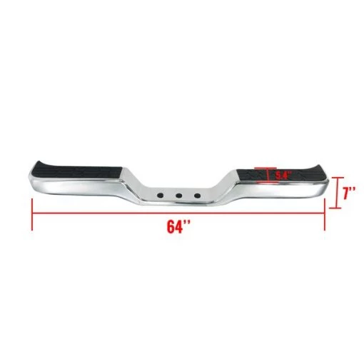 89-95 Toyota Pickup 2/4Wd Rear Bumper Step-Chrome