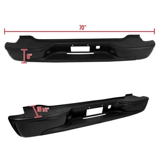 00-06 Chevrolet Suburban Rear Bumper Step-Black