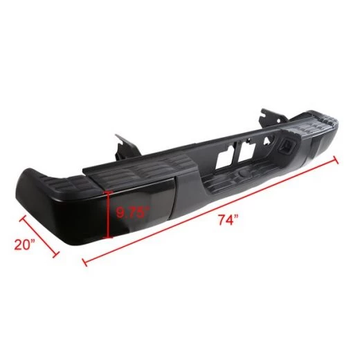 14-16 Toyota Tundra Rear Bumper Step   , SRB-TUN14BK-FS