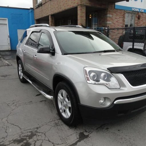 07-13 GMC Acadia 3 Inches Round Side Step Bar Chrome