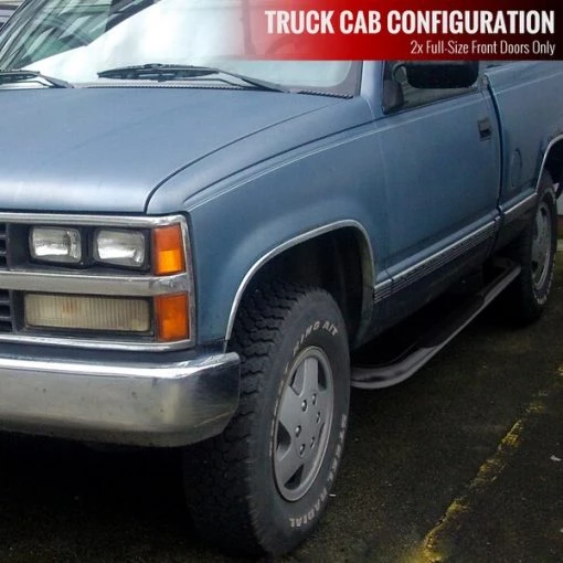 88-98 Chevrolet C10 Regular Cab 3 Side Step Bar Chrome