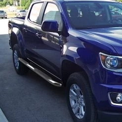 15-Up Chevrolet Colorado 3 Inch Side Step Bar Chrome – Crew Cab