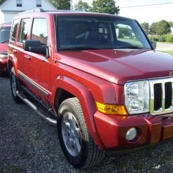 06-11 Jeep Commander 3 Inches Side Step Bar Chrome