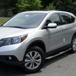 Spec-D Tuning 12-13 Honda CRV 3 Inches Round Side Step Bar Chrome 6 12-13 Honda CRV 3 Inches Round Side Step Bar Chrome