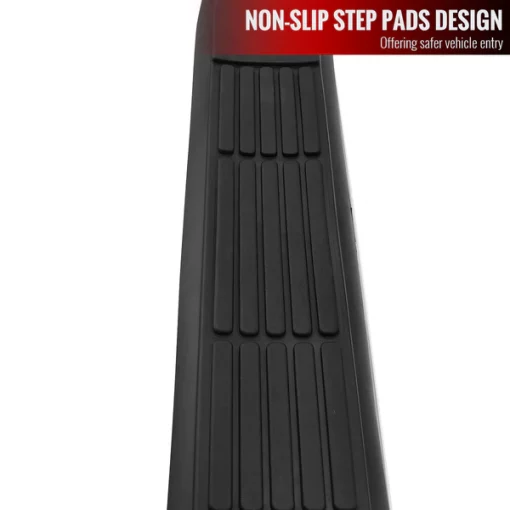 00-04 Dodge Dakota 3 Inch Round Stainless Finish Side Step Bars