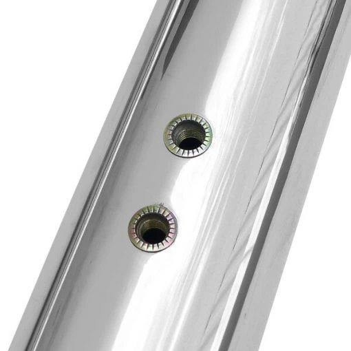 02-05 Ford Explorer 3 Inches Round Side Step Bar Chrome 4 Door