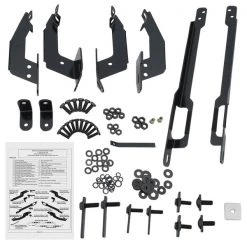 Spec-D Tuning 11-13 Ford Explorer 3 Inches Round Side Step Bar Chrome 4 Door 9 11-13 Ford Explorer 3 Inches Round Side Step Bar Chrome 4 Door