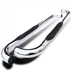 04-08 Ford F150 3in. Rd StnlessFnsh SideStepBars, SSB3-F15004RCS2-WB