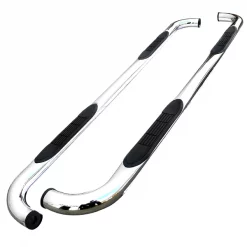 Spec-D Tuning 09-13 Ford F150 Supercrew Cab 3 Inches Side Step Bar Chrome