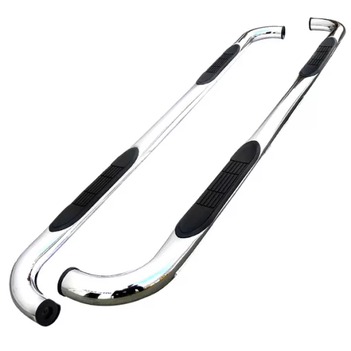 Spec-D Tuning 09-13 Ford F150 Supercrew Cab 3 Inches Side Step Bar Chrome 1 09-13 Ford F150 Supercrew Cab 3 Inches Side Step Bar Chrome