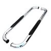 Spec-D Tuning 09-13 Ford F150 3 Inches Round Side Step Bar Chrome - Regular Cab