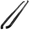 Spec-D Tuning 15-18 Ford F150 3 Inches Round Side Step Bar - Black - Supercrew