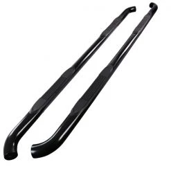 15-18 Ford F150 3 Inches Round Side Step Bar – Black – Supercrew