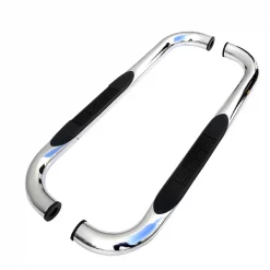 97-04 Ford F150/F250 3 Inches Round Side Step Bar, SSB3-F15099RCS2-WB