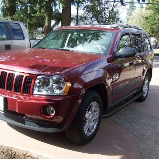 05-10 Jeep Grand Cherokee 3 Inches Side Step Bar – Black Coated