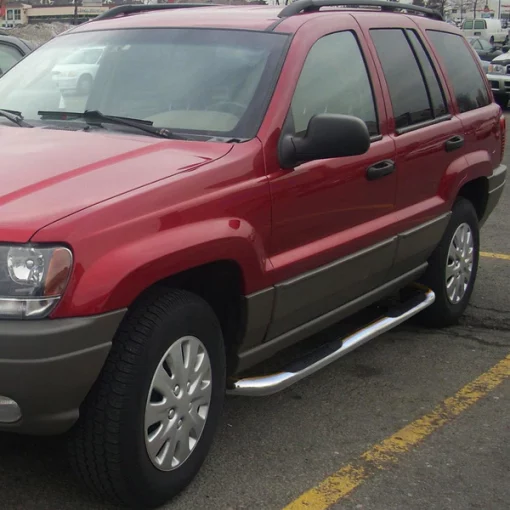 99-04 Jeep Grand Cherokee 4 Door 3 Inches Side Step Bar – Polish