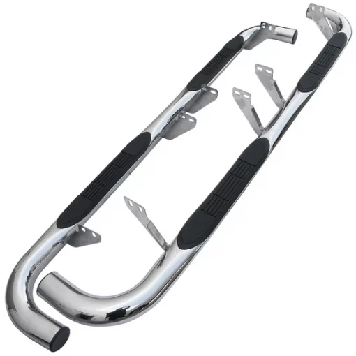 03-10 Hummer H2 3 Inches Round Side Step Bar Chrome