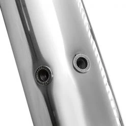 06-10 Hummer H3 3 Inch Round Stainless Finish Side Step Bars