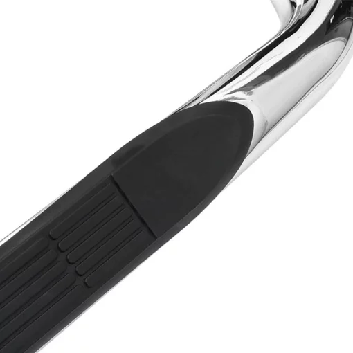 01-07 Toyota Highlander 3 Inch Round Stainless Finish Side Step Bars