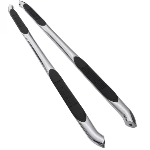 Spec-D Tuning 08-13 Jeep Liberty 3 Inches Round Side Step Bar Chrome 1 08-13 Jeep Liberty 3 Inches Round Side Step Bar Chrome