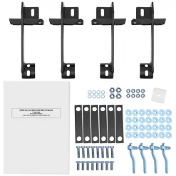 Spec-D Tuning 08-13 Jeep Liberty 3 Inches Round Side Step Bar Chrome 6 08-13 Jeep Liberty 3 Inches Round Side Step Bar Chrome